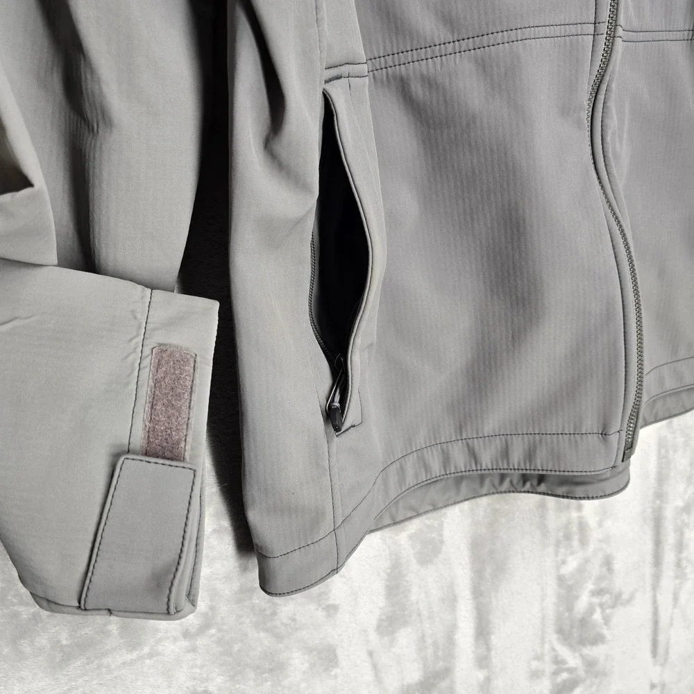 Carhartt Mens XL Gray Rough Cut Soft Shell Jacket Utility‎ Gorpcore Streetwear